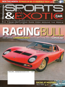 HEMMINGS SPORTS & EXOTIC CAR 2008 JAN - LAMBO 1ST MID-ENGINE, MOSPORT